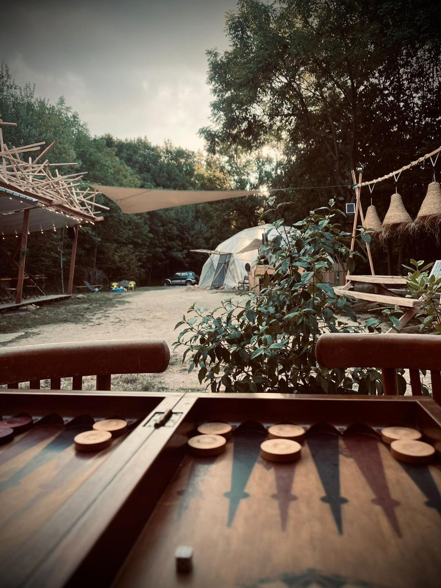 Le Travers Ajoux - Camping Gite Evenement מראה חיצוני תמונה