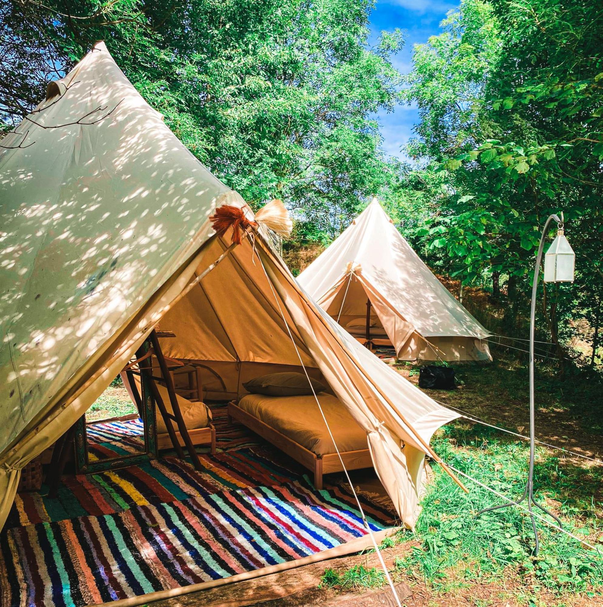 Le Travers Ajoux - Camping Gite Evenement מראה חיצוני תמונה